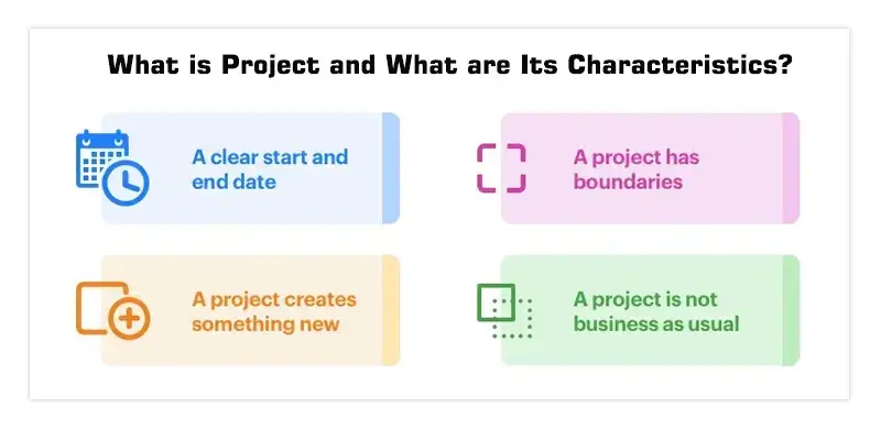 Project Management  Characteristics of Project - GeeksforGeeks