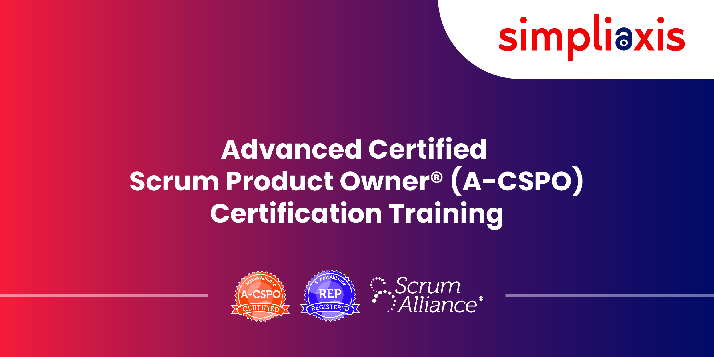 A CSPO® Certification in USA Advanced Product Owner® Course USA